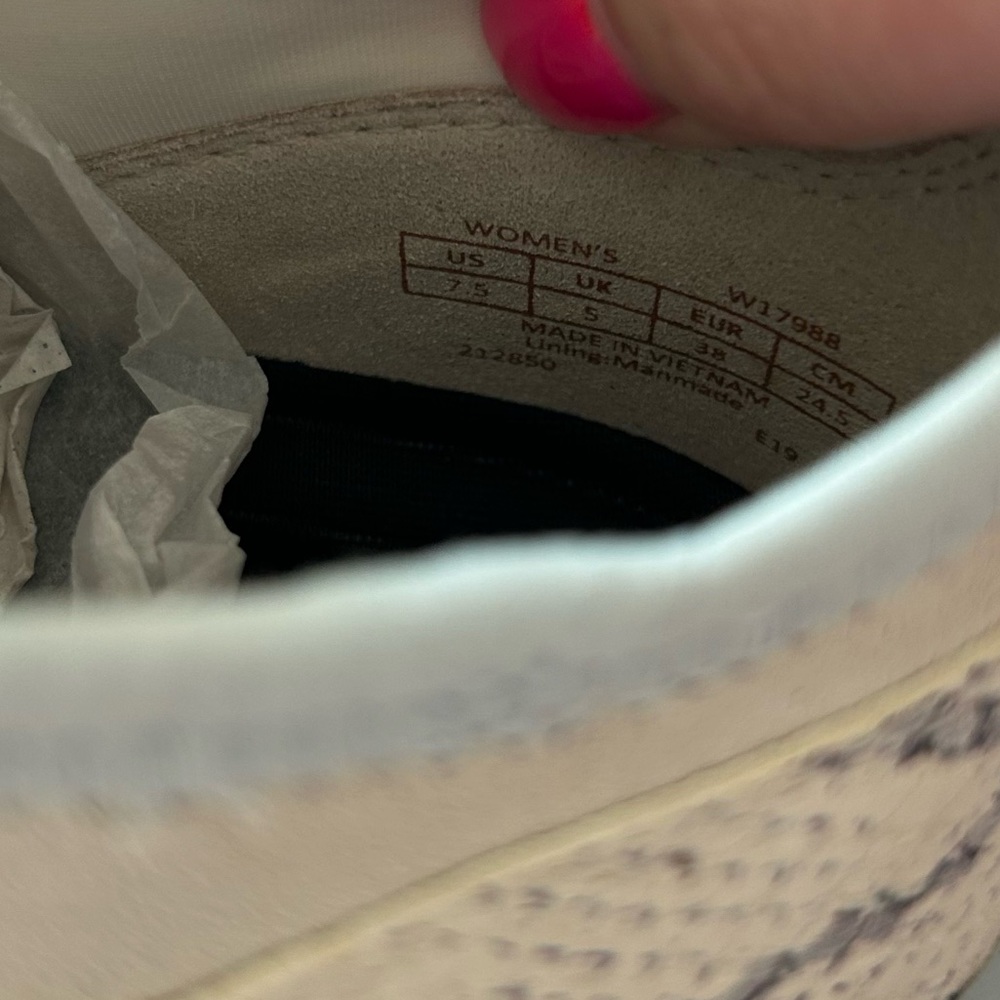 New Cole Haan Zerogrand Generation ZG Sneakers Suede Snake - Picture 7 of 7